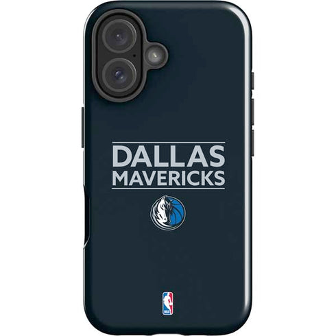 NBA Dallas Mavericks Standard - Blue iPhone 16 Impact Case